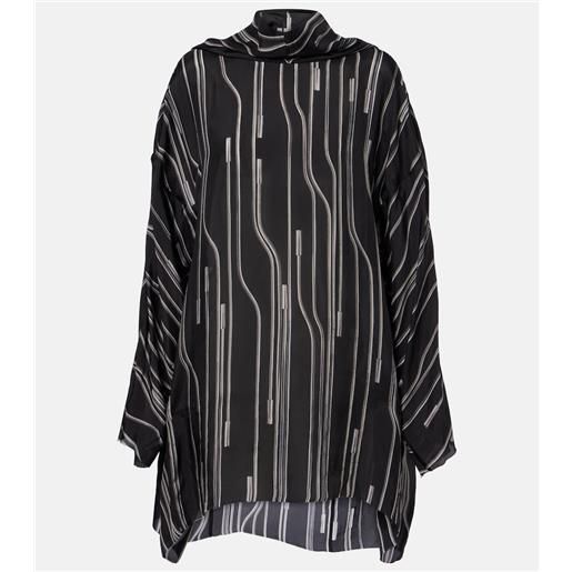 Rick Owens tunica con stampa