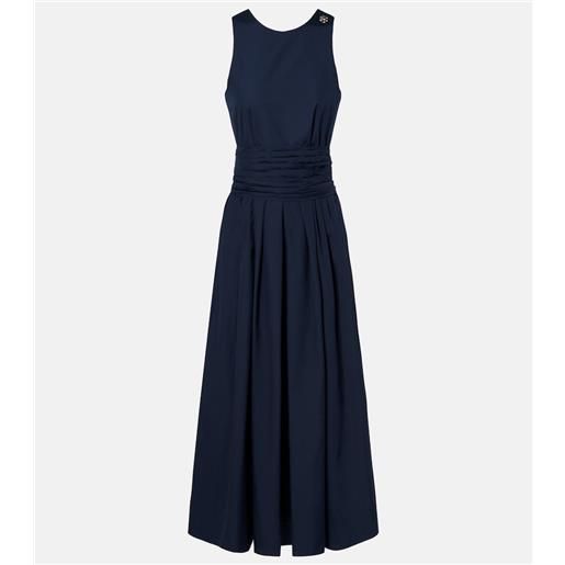 'S Max Mara abito midi ussita in popeline di cotone