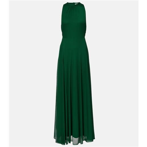 Max Mara abito lungo carnet in jersey di mesh