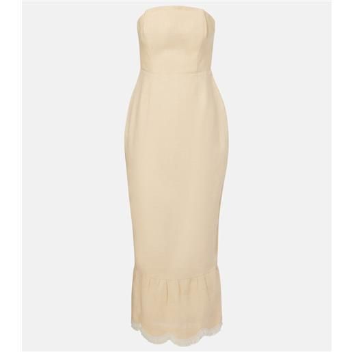 Posse abito lungo essie in lino