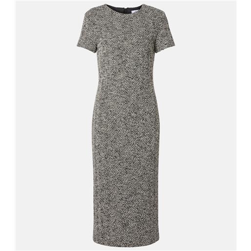 Max Mara abito midi giugno in misto cotone e lana