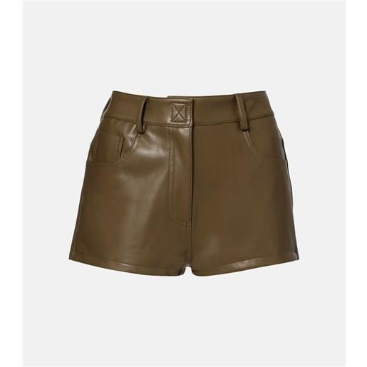 Norma Kamali shorts a vita alta