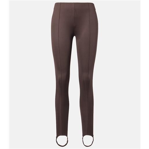The Frankie Shop leggings caserta a vita alta con staffe