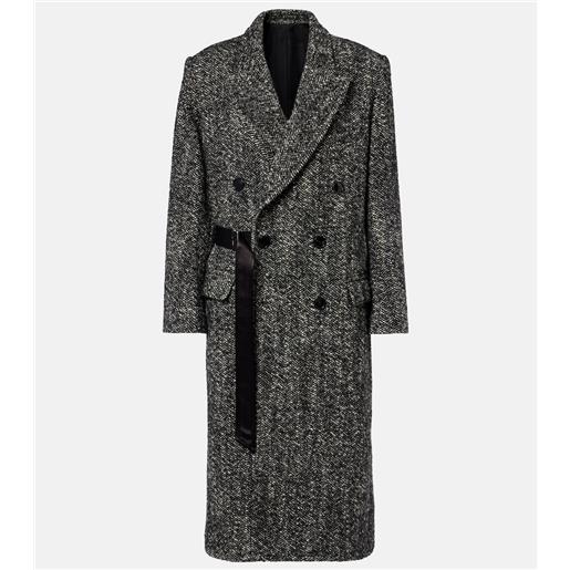 Isabel Marant cappotto ebyane in tweed di misto lana chevron