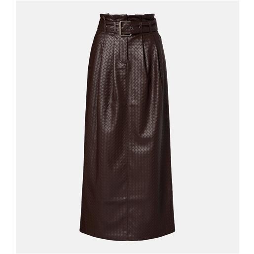 Rotate gonna midi anatta con cintura