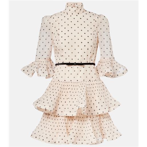 Zimmermann miniabito a pois con volant