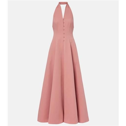 Staud abito lungo stella in misto cotone