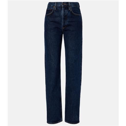 Agolde jeans regular kelly a vita alta