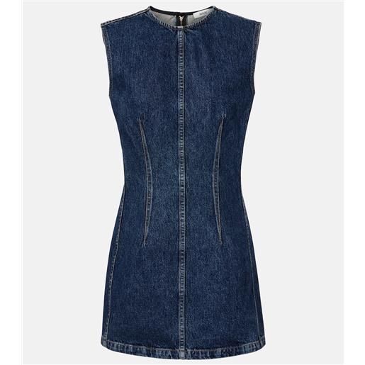 Agolde abito corto di jeans barton