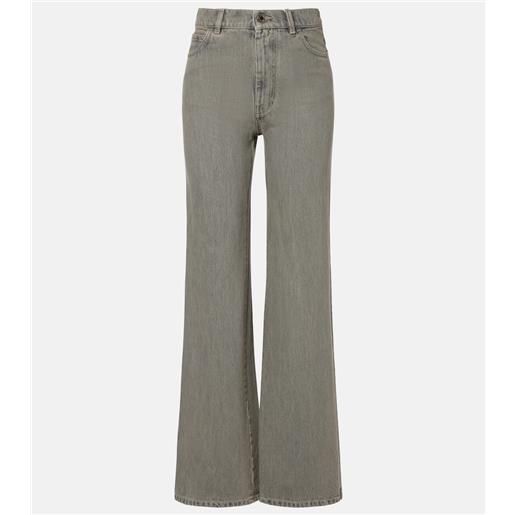 Max Mara jeans flared colibri a vita alta