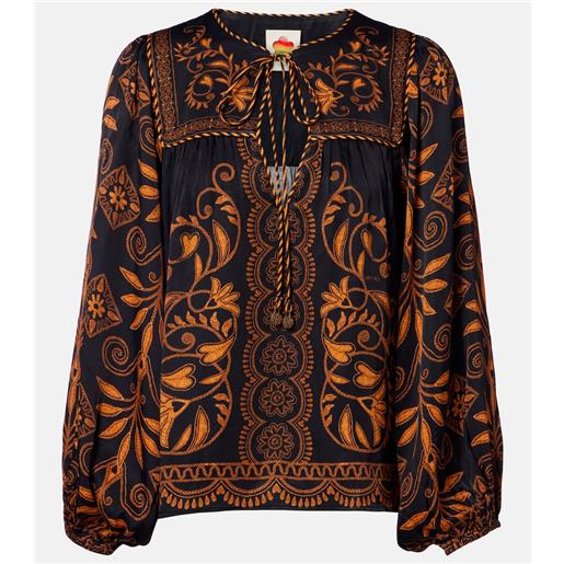 Farm Rio blusa cornely ainika