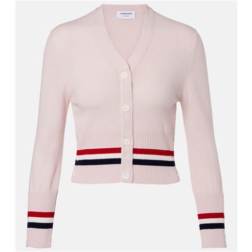 Thom Browne cardigan cropped in cashmere