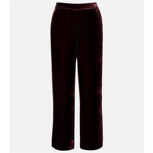 Asceno pantaloni london in velluto