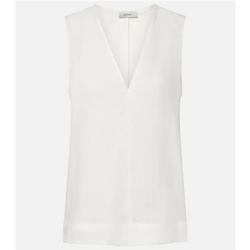 Asceno top in lino