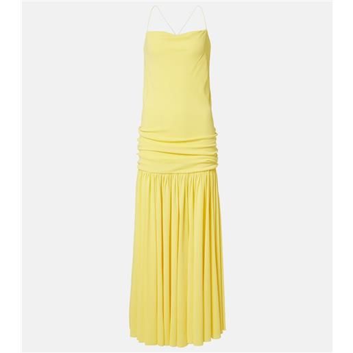 Jacquemus abito midi abiha in jersey