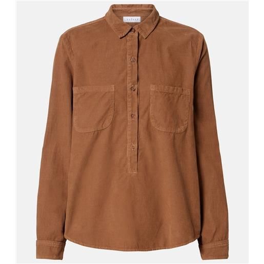 Velvet camicia arielle in velluto a coste di cotone