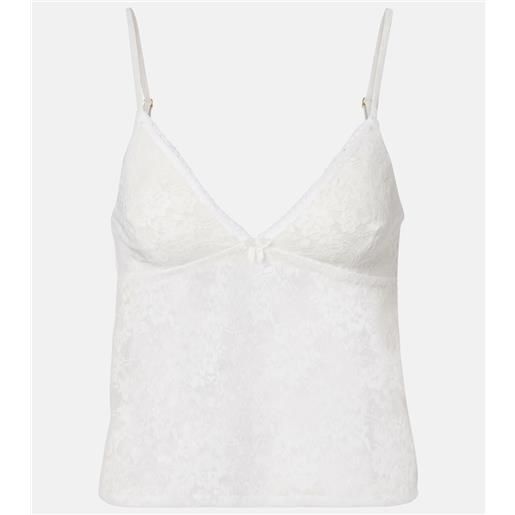 Bananhot top cami in pizzo