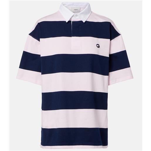 Coperni polo in cotone a righe