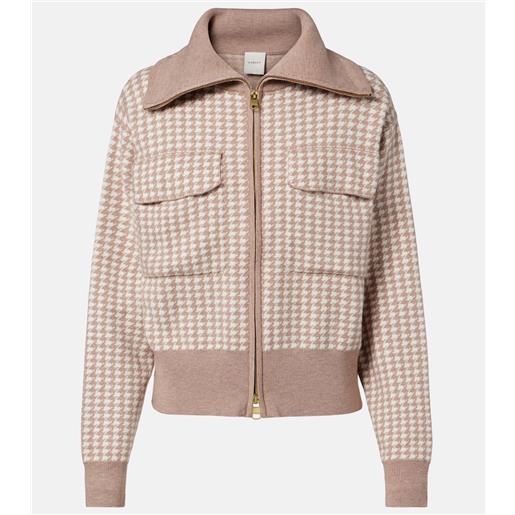 Varley giacca ablett in jacquard