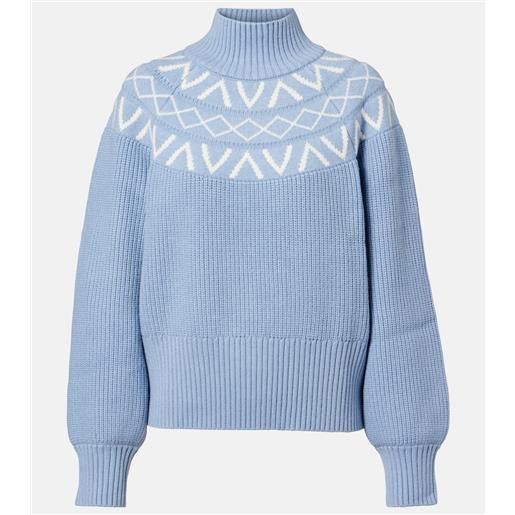Varley dolcevita marcie in maglia a coste