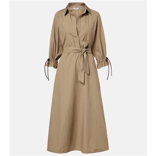 Max Mara abito midi mirto in cotone