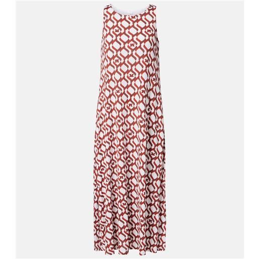 Max Mara abito midi paste con stampa