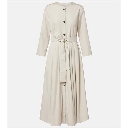 'S Max Mara abito chemisier giorno in cotone con cintura