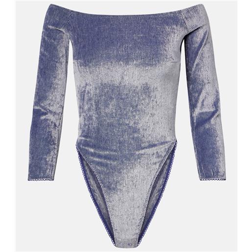 Jacques Wei body off-shoulders