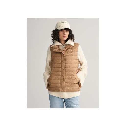 Gant per donna. 4700280 gilet in piumino leggero [3090362], casual, classico, senza maniche / cinghie, polister riciclato, sostenibile