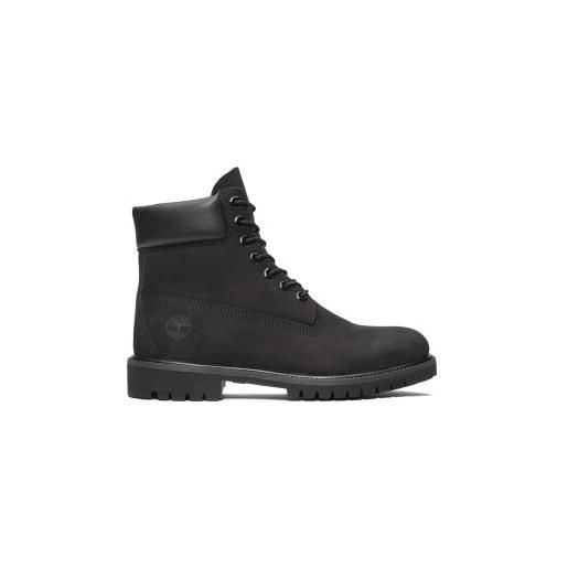 Timberland per uomo. Tb1100730011 stivaletti in pelle premium 6 neri [3142234], nero, basso, stringhe, casual