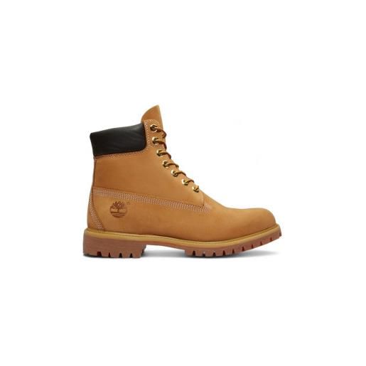 Timberland per uomo. Tb1100617131 stivaletti in pelle premium 6 marrone [3142235], basso, stringhe, casual