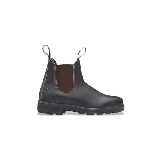 Blundstone unisex. 500 stivaletti in pelle 500 marrone [3206791], basso, 1 a 3 cm, nessuno, casual