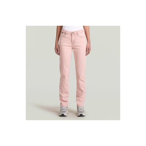 G-Star per donna. D27704-e447-g236 jeans dritti rosa iggie [3248289], casual, cotone