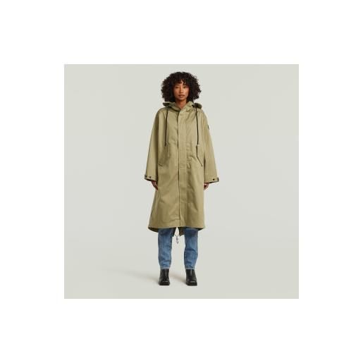 G-Star per donna. D28236-5126-6057 parka verde rovic [3295956], casual, cotone