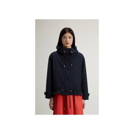 Woolrich per donna. Cfwwou1177frut3128 parka corto urban touch blu navy [3306907], casual, poliestere