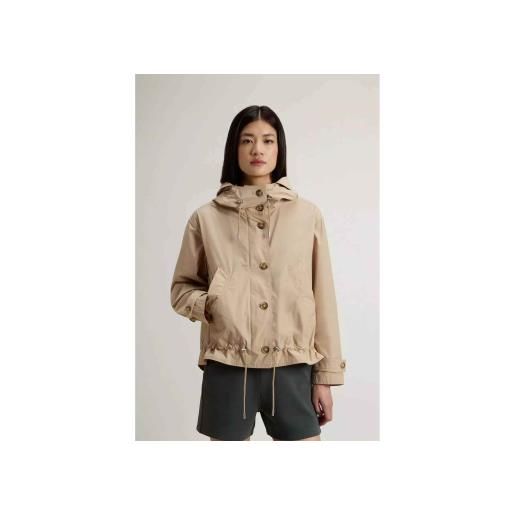 Woolrich per donna. Cfwwou1177frut3128 parka corto beige urba [3306908], casual, poliestere