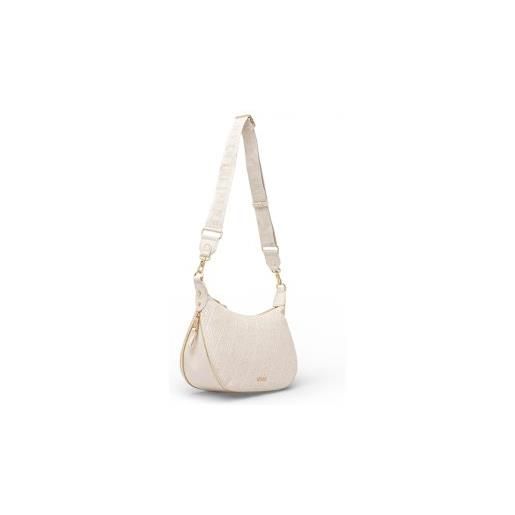 Liu Jo per donna. Aa6133 es026 borsa a mezzaluna beige [3309821], casual, poliestere