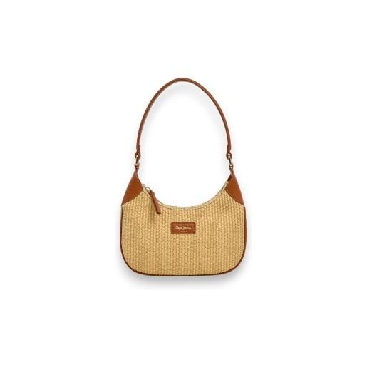 Pepe Jeans per donna. Pl0300176 borsa trish, beige e marrone [3316405], casual, poliuretano