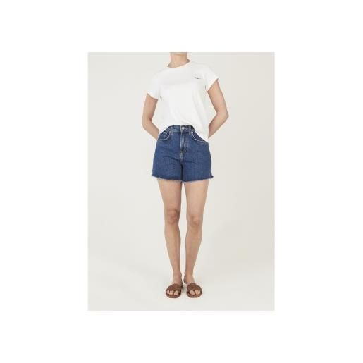 Pepe Jeans per donna. Pl80000325vb pantaloncini blu rachel [3318833], casual, cotone, denim