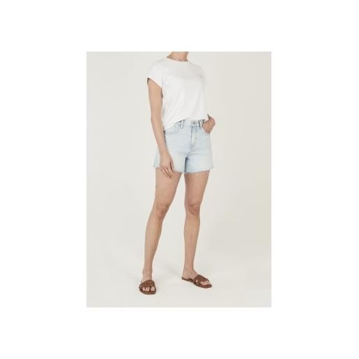 Pepe Jeans per donna. Pl80000322s1 pantaloncini azzurri rachel [3318849], blu, casual, cotone, denim