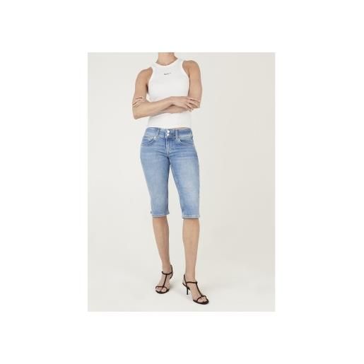 Pepe Jeans per donna. Pl80000363ua pantaloncini di jeans corti blu venus [3319029], casual, cotone, denim