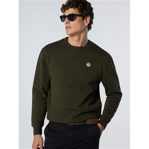 North Sails - felpa con patch North Sails