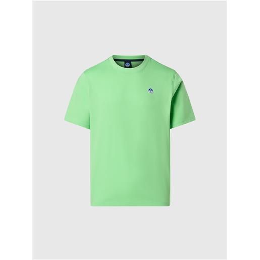 North Sails - t-shirt con patch logata
