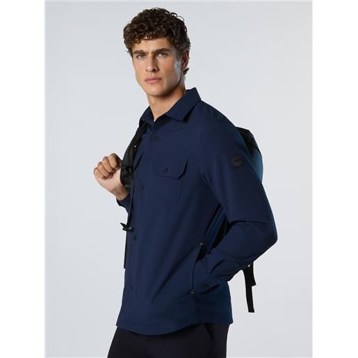 North Sails - overshirt in piquet tecnico