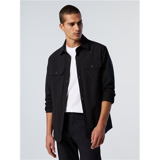 North Sails - overshirt in piquet tecnico
