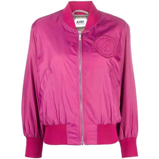 Autry logo bomber jacket