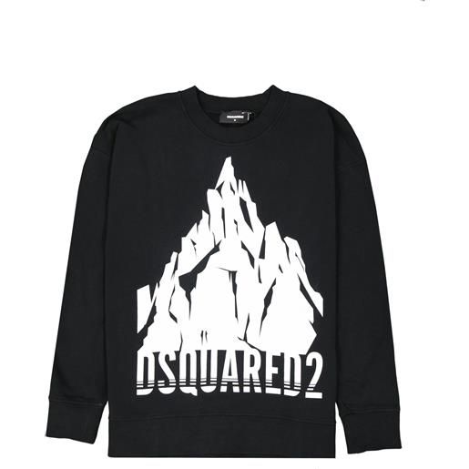 Dsquared2 cotton logo sweatshirt