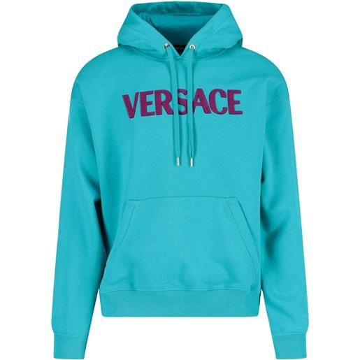 Versace cotton logo sweatshirt