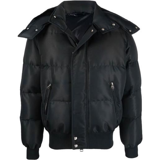 Alexander mcqueen wool blend padded bomber