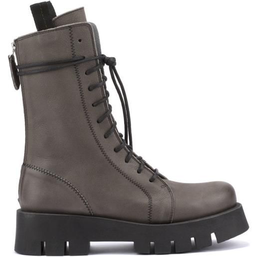 Cult Zeppelin Mid 2662, Stivali da Combattimento Donna, Nero (Black 999), 41 EU
